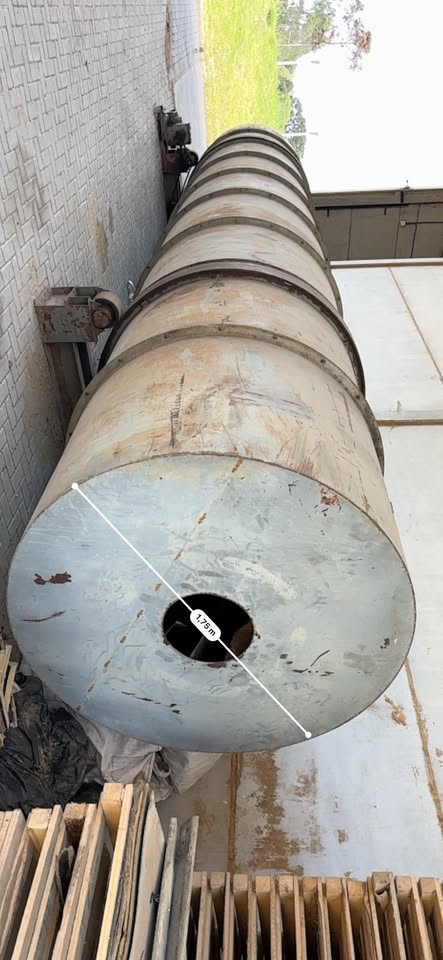 Secador Rotativo de Biomassa