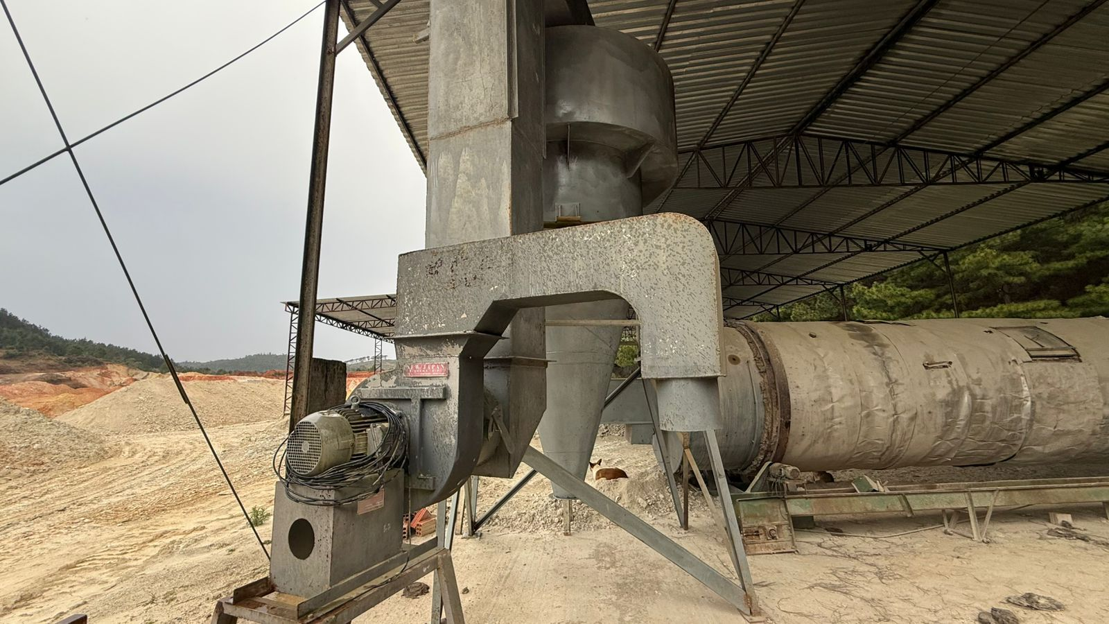 Secador Rotativo de Biomassa