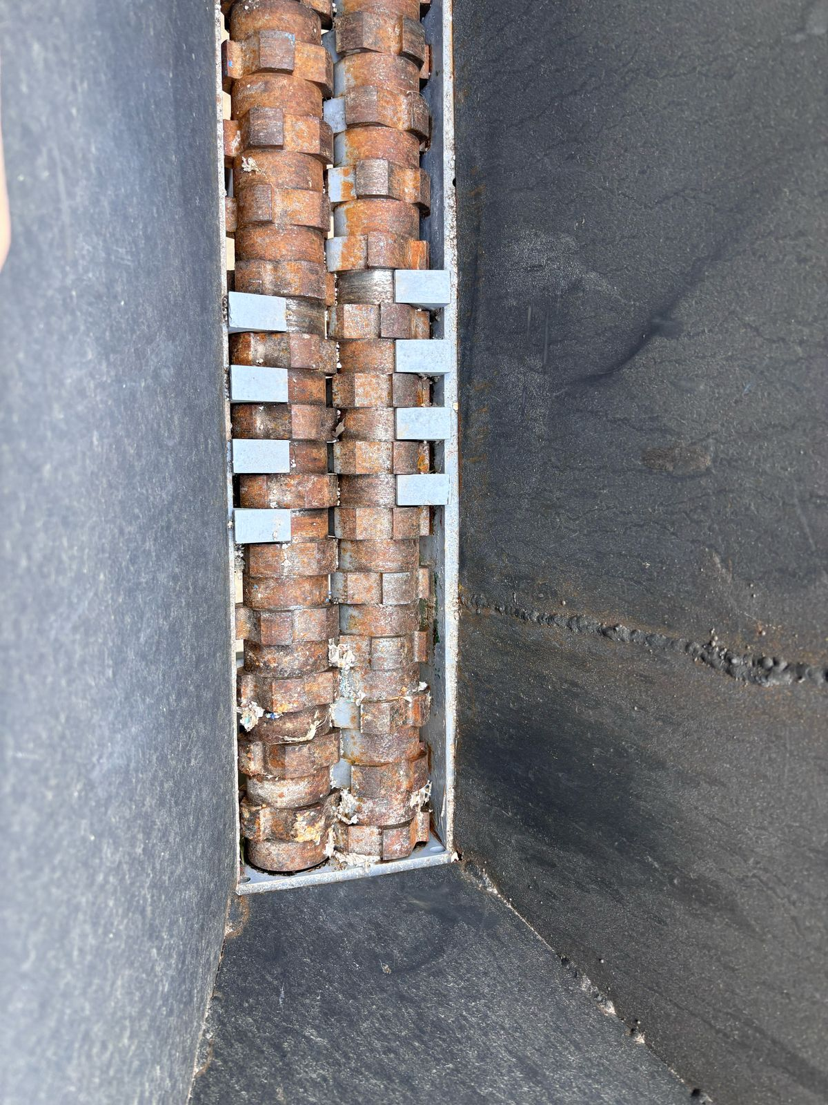 Triturador Shredder Usado – 750x200 mm